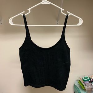 Pacsun Black Cropped Tank
